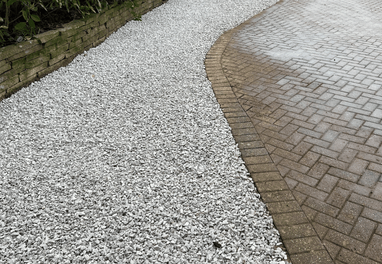 Mike 360 garden steps and paving